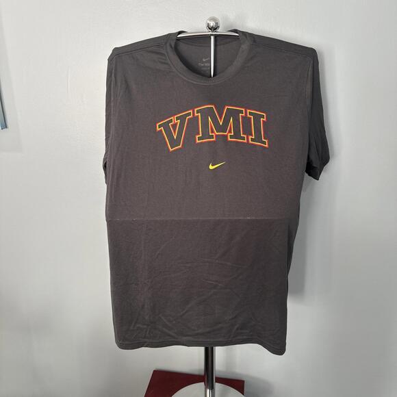 VMI Keydets Mens XL The Nike Tee Dri Fit Virginia Military Athletic Cut - Picture 1 of 5